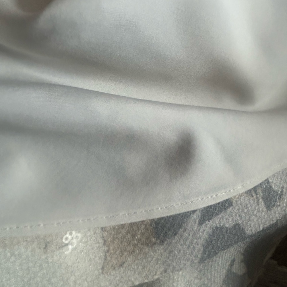 New sz 0 sequin camo spaghetti strap club Monaco cocktail dress lined. - Picture 15 of 16